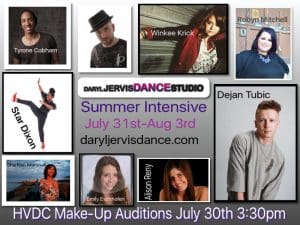 Summer intensive Schedule